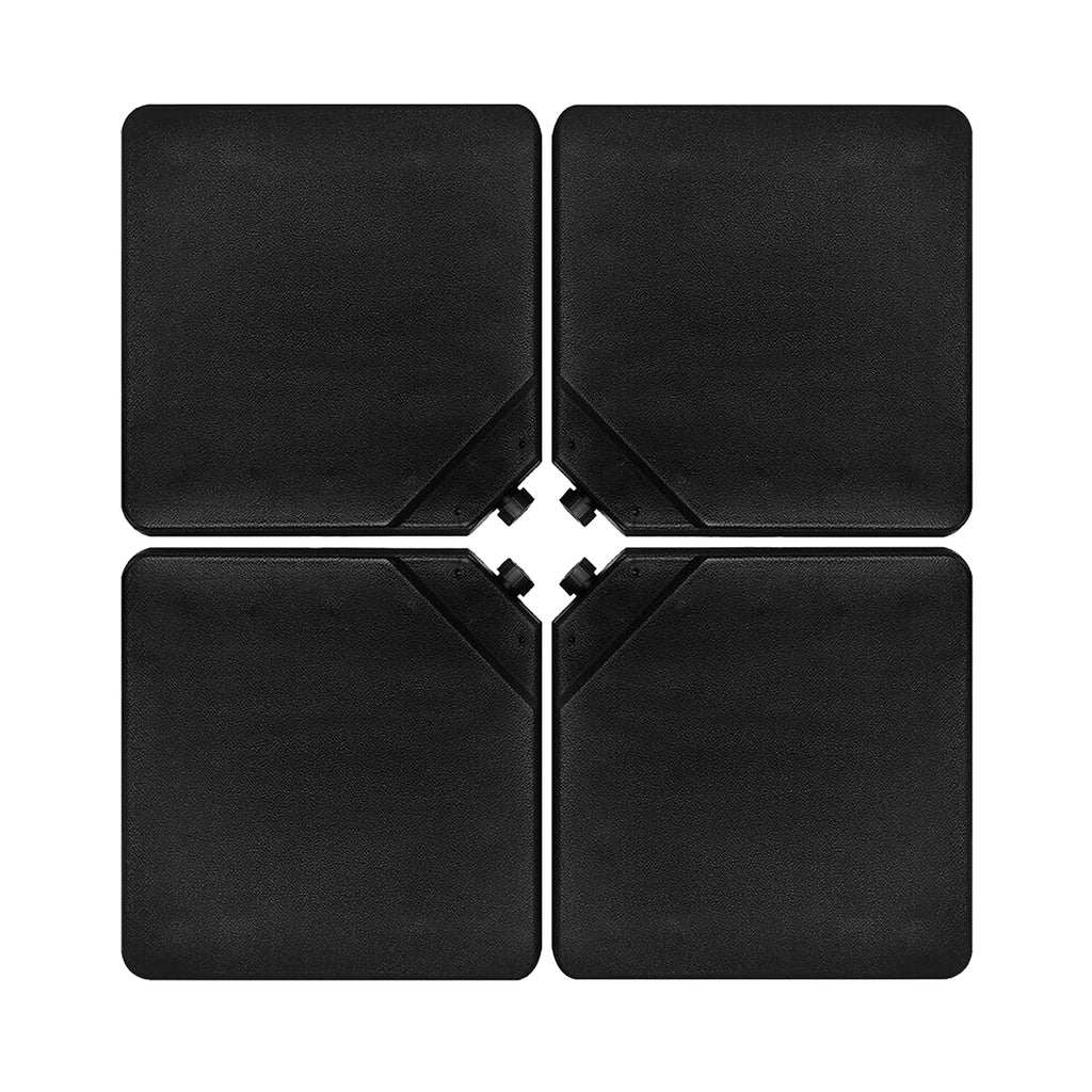 Base de Sombrilla 4 Piezas Rellenables 60 Litros