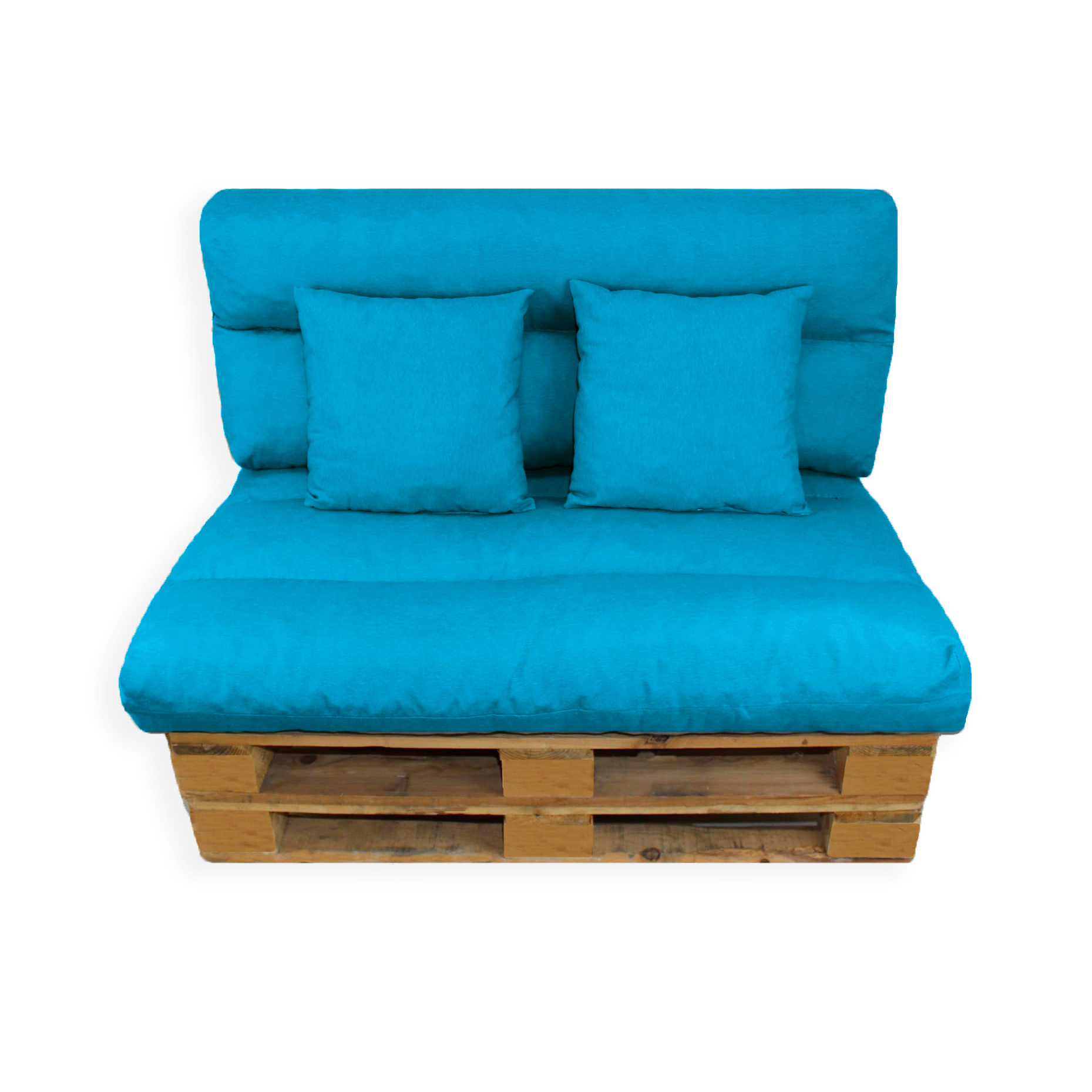 Cojines Desenfundables para Palets Azul