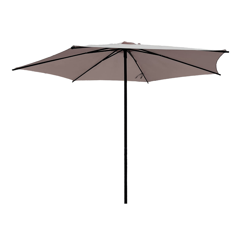 Sombrilla Inclinable Push UP Resistente UV 300x220 cm Topo