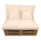 Cojines Desenfundables para Palets Beige