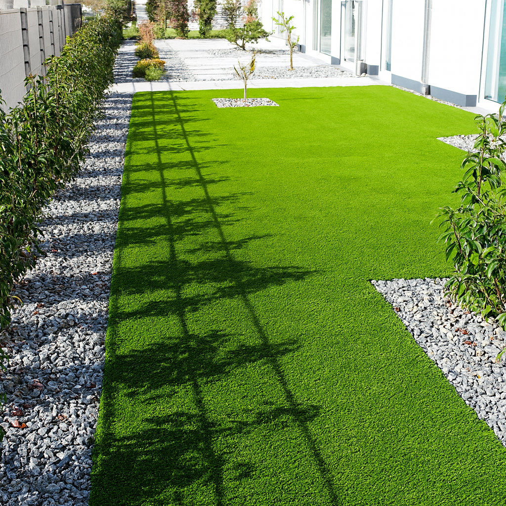 Césped Artificial Alta Densidad para Exterior 20 mm