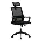 Silla de Oficina 111/120x61 cm Negro