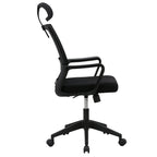 Silla de Oficina 111/120x61 cm Negro