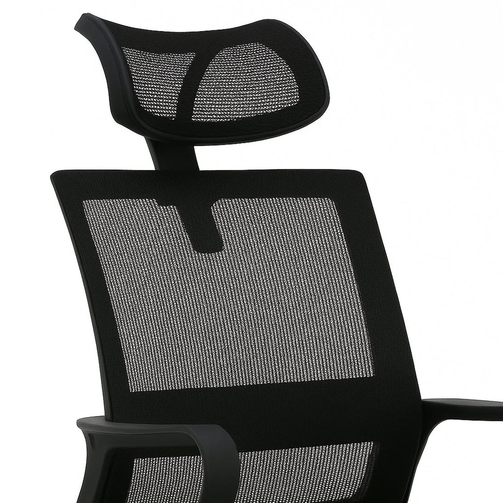 Silla de Oficina 111/120x61 cm Negro