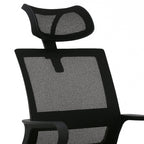 Silla de Oficina 111/120x61 cm Negro