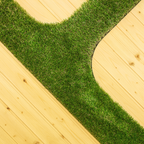 Césped Artificial Alta Densidad para Exterior 33 mm