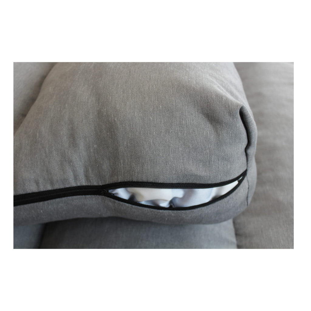 Cojines Desenfundables para Palets Gris