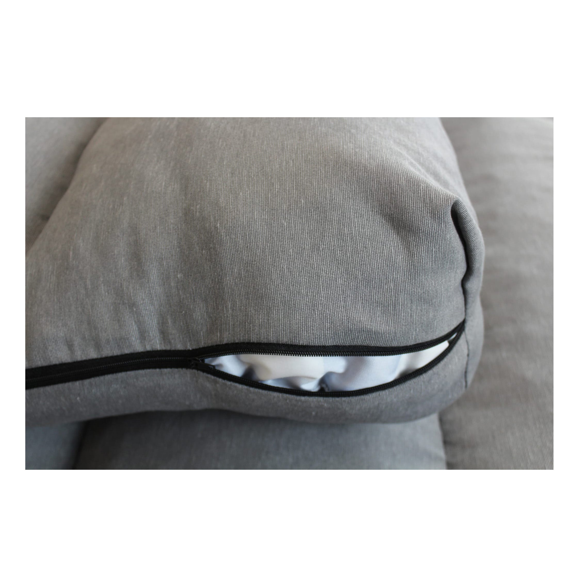 Cojines Desenfundables para Palets Gris