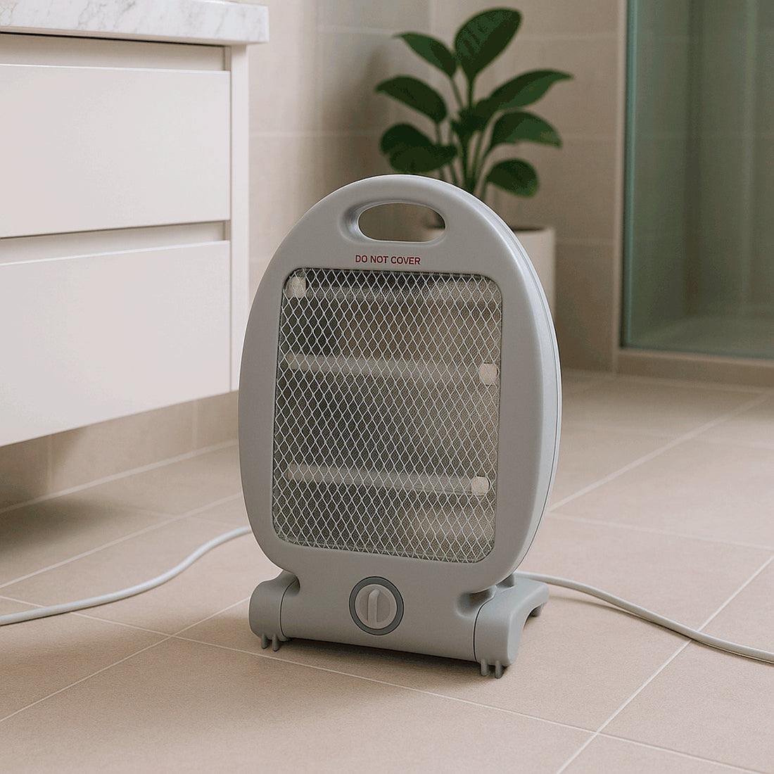 Calefactor Eléctrico Halógeno con 2 Barras