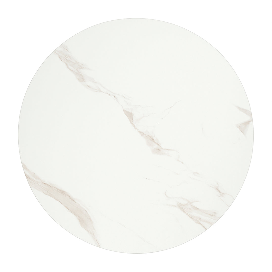 Mesa Auxiliar Redonda 39 cm Marmoleado
