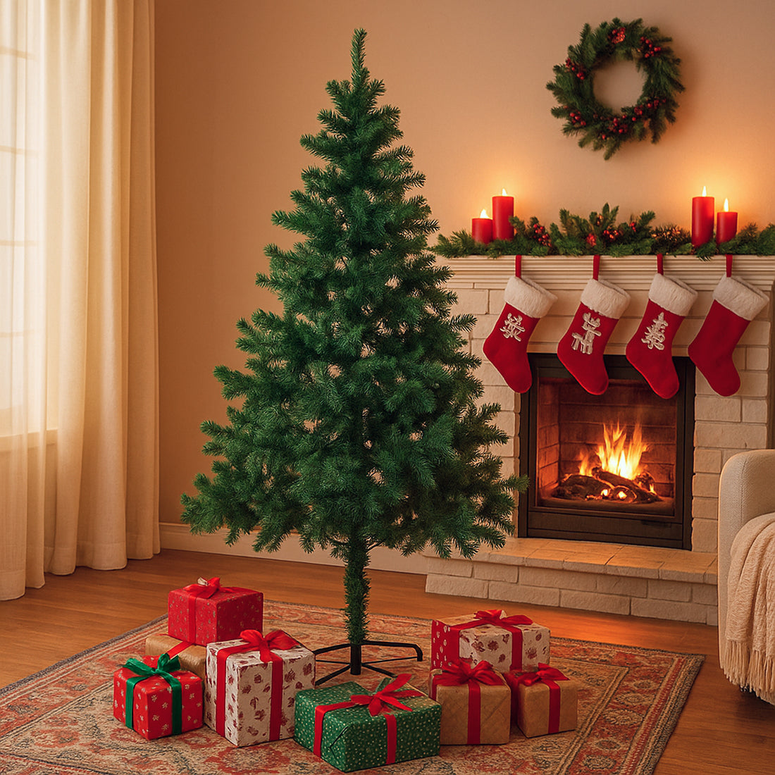 Árbol de Navidad Verde