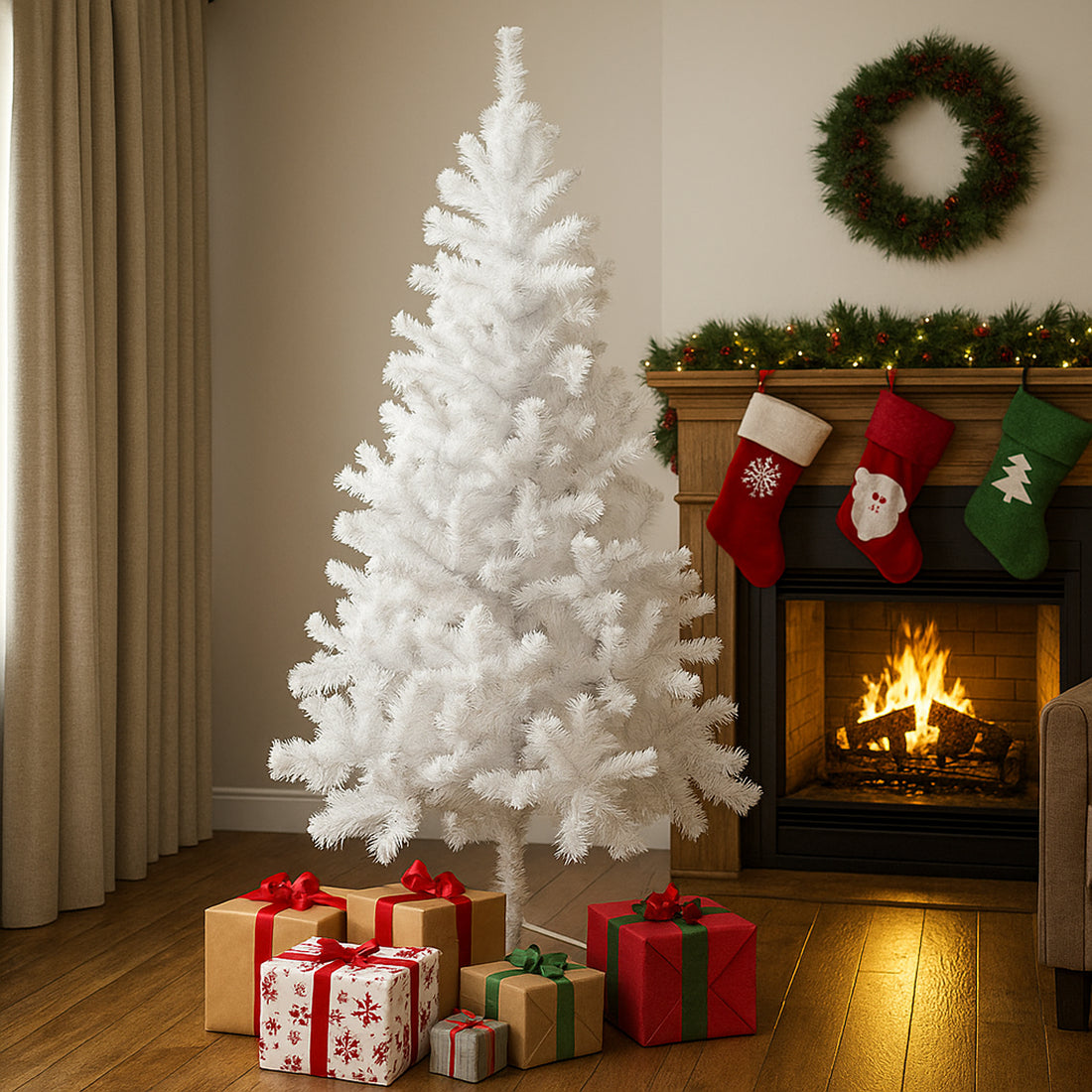 Árbol de Navidad Blanco