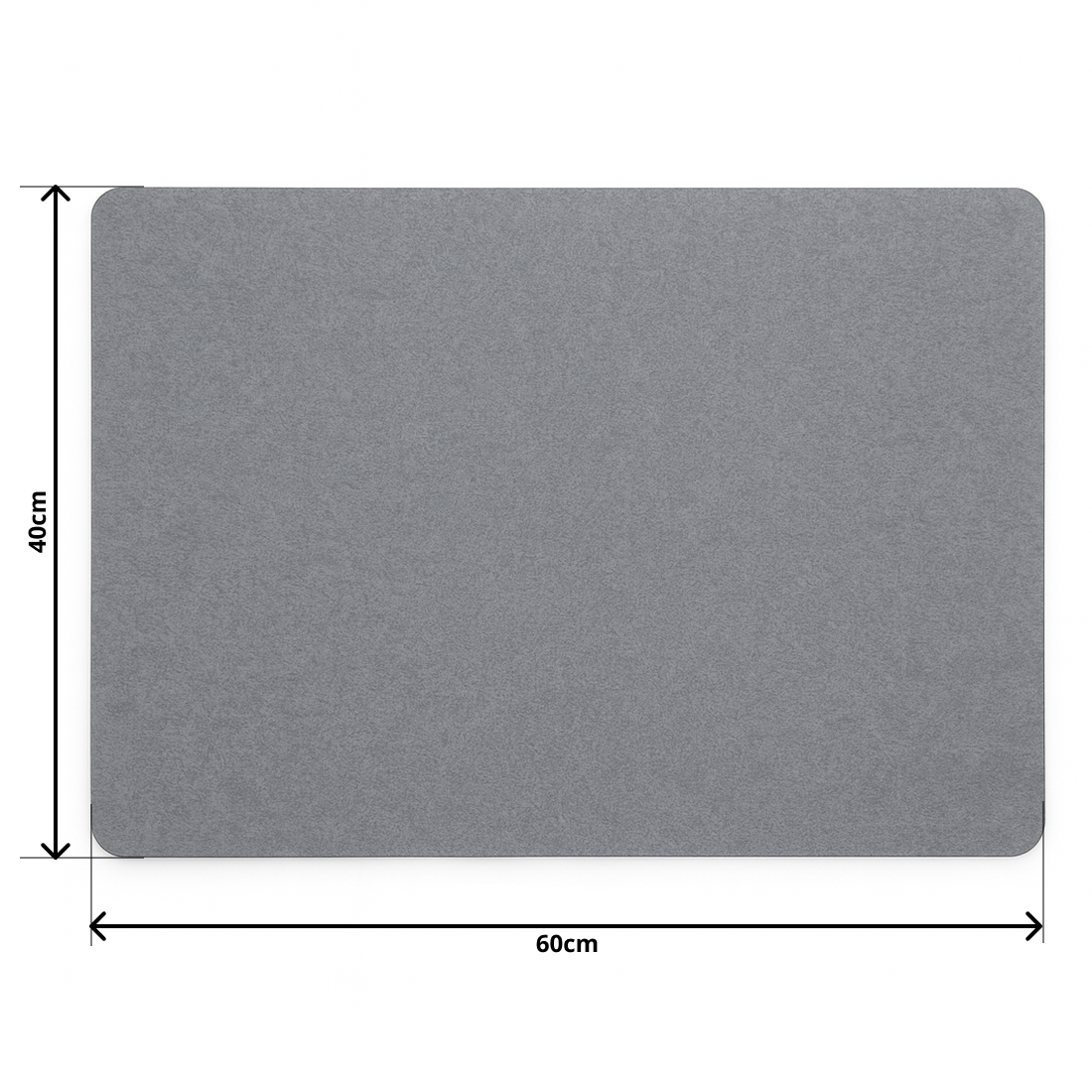 Alfombra Diatomita Gris para Baño 40x60 cm