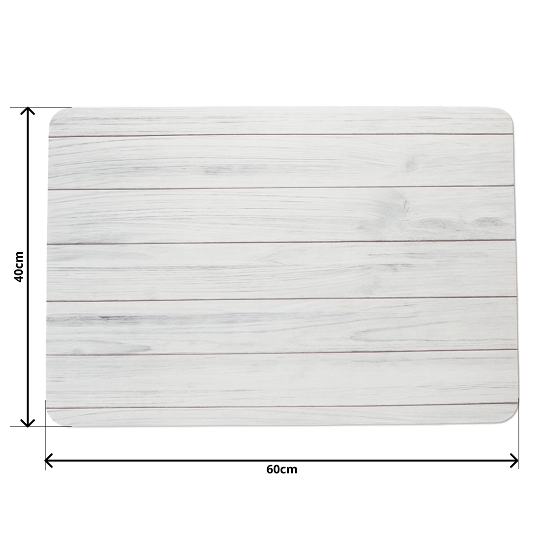 Alfombra Diatomita Agave para Baño 40x60 cm