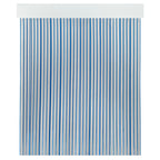 Cortina Mosquitera PVC para Puerta Azul