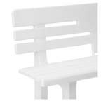 Banco de Plástico 110x52x71 cm