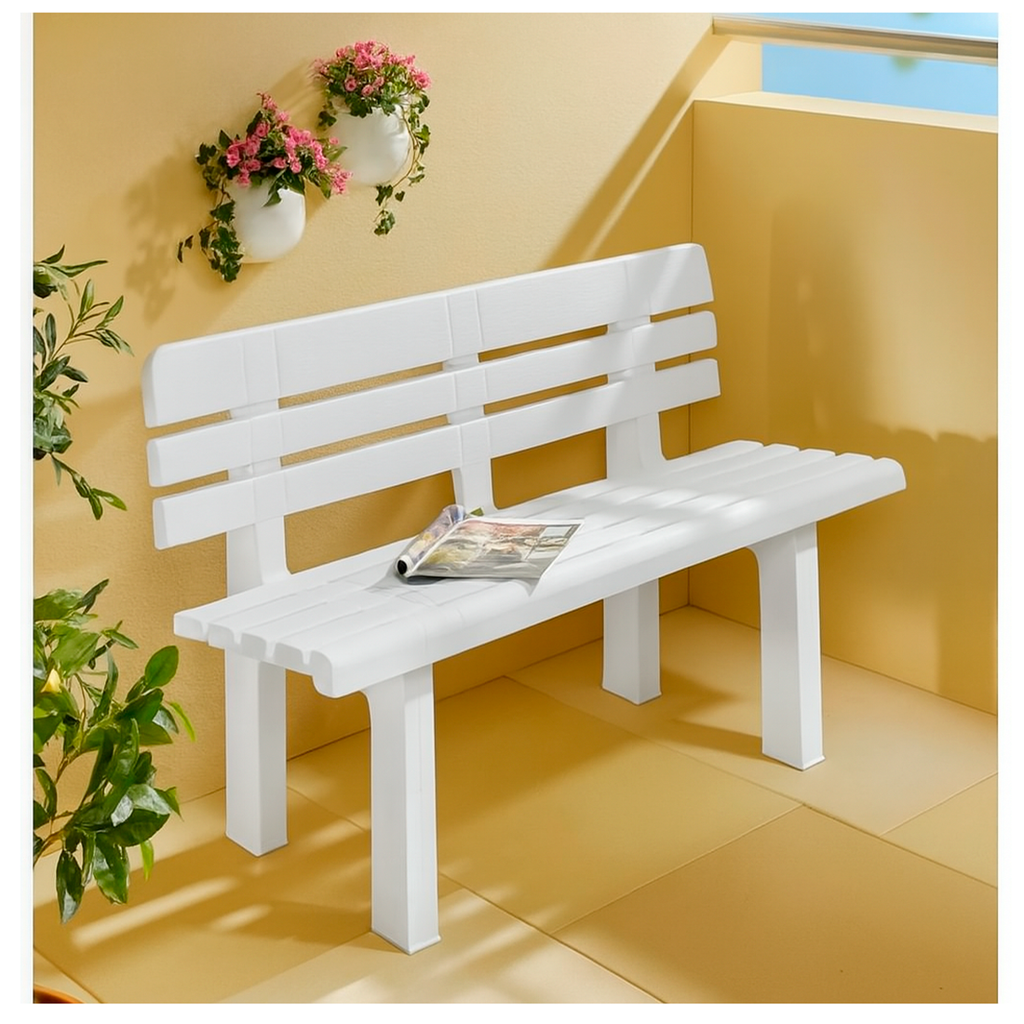 Banco de Plástico 110x52x71 cm