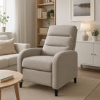 Butaca Reclinable Manual Arya Beige