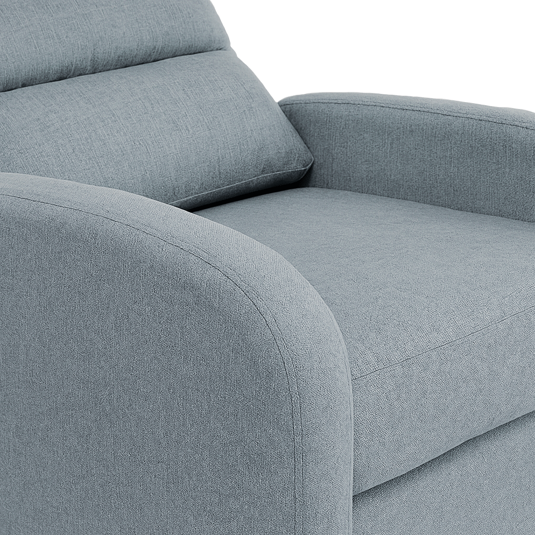 Butaca Reclinable Manual Arya Gris