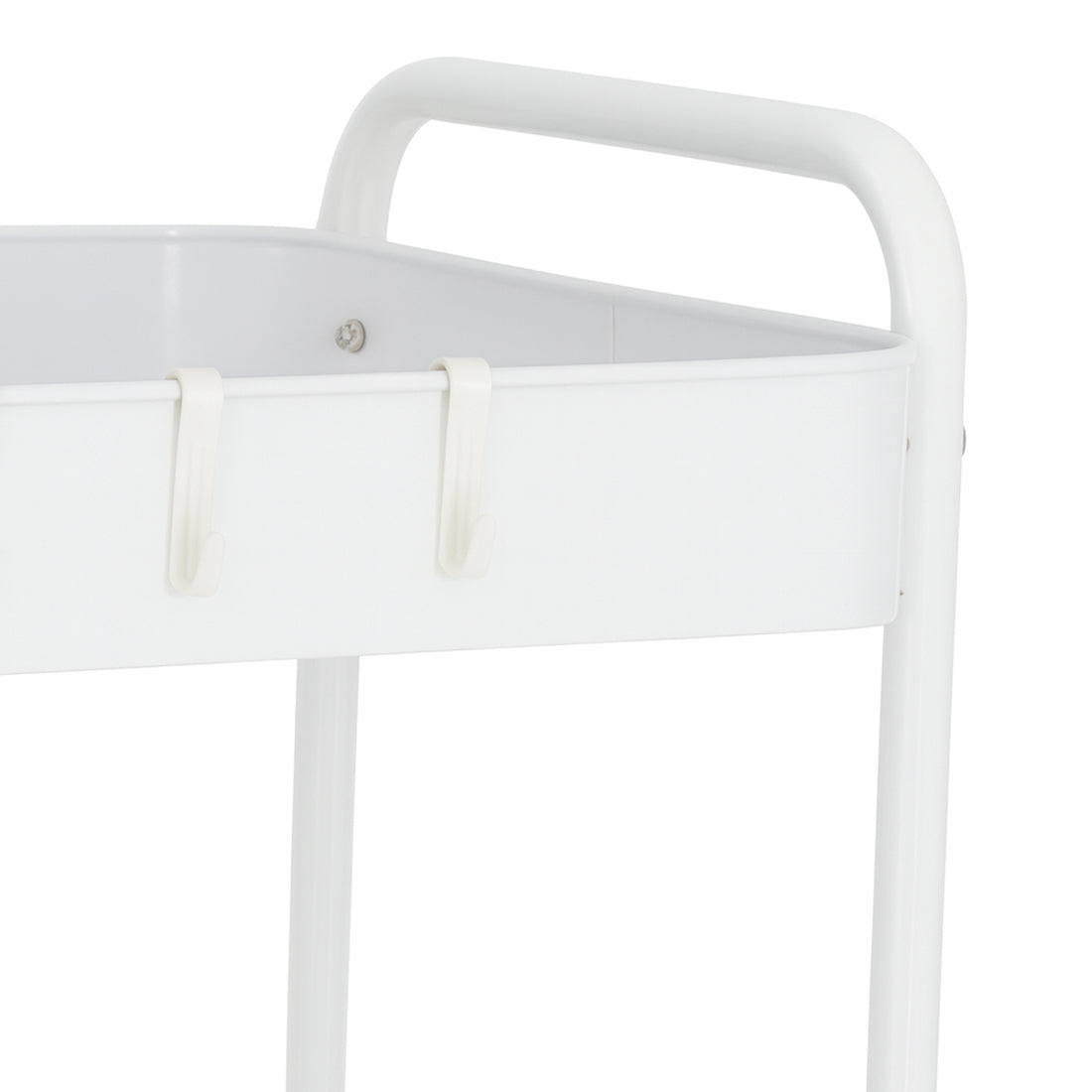 Camarera Auxiliar para Almacenamiento 3 Niveles Blanca