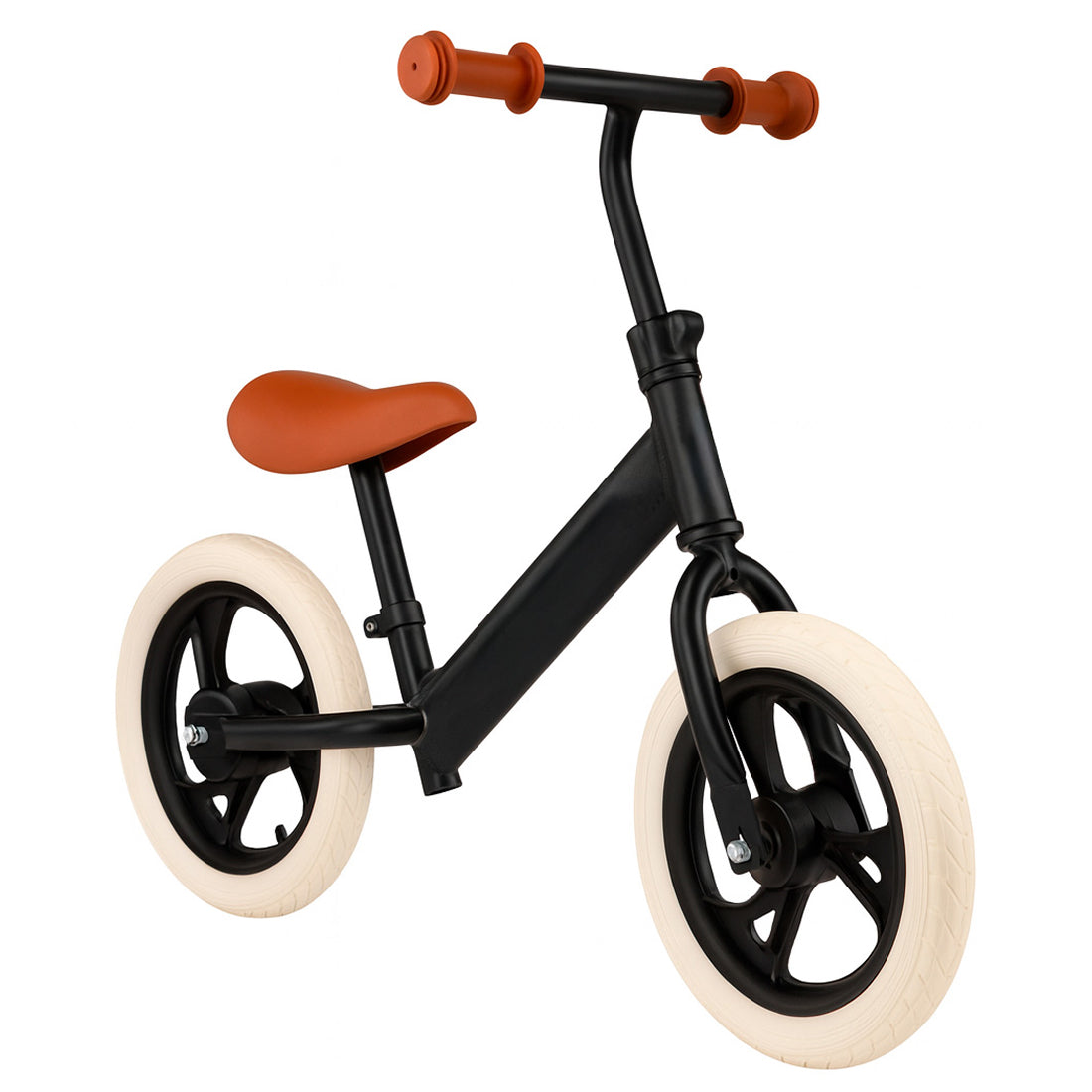 Bicicleta de Equilibrio Infantil sin Pedales Negra