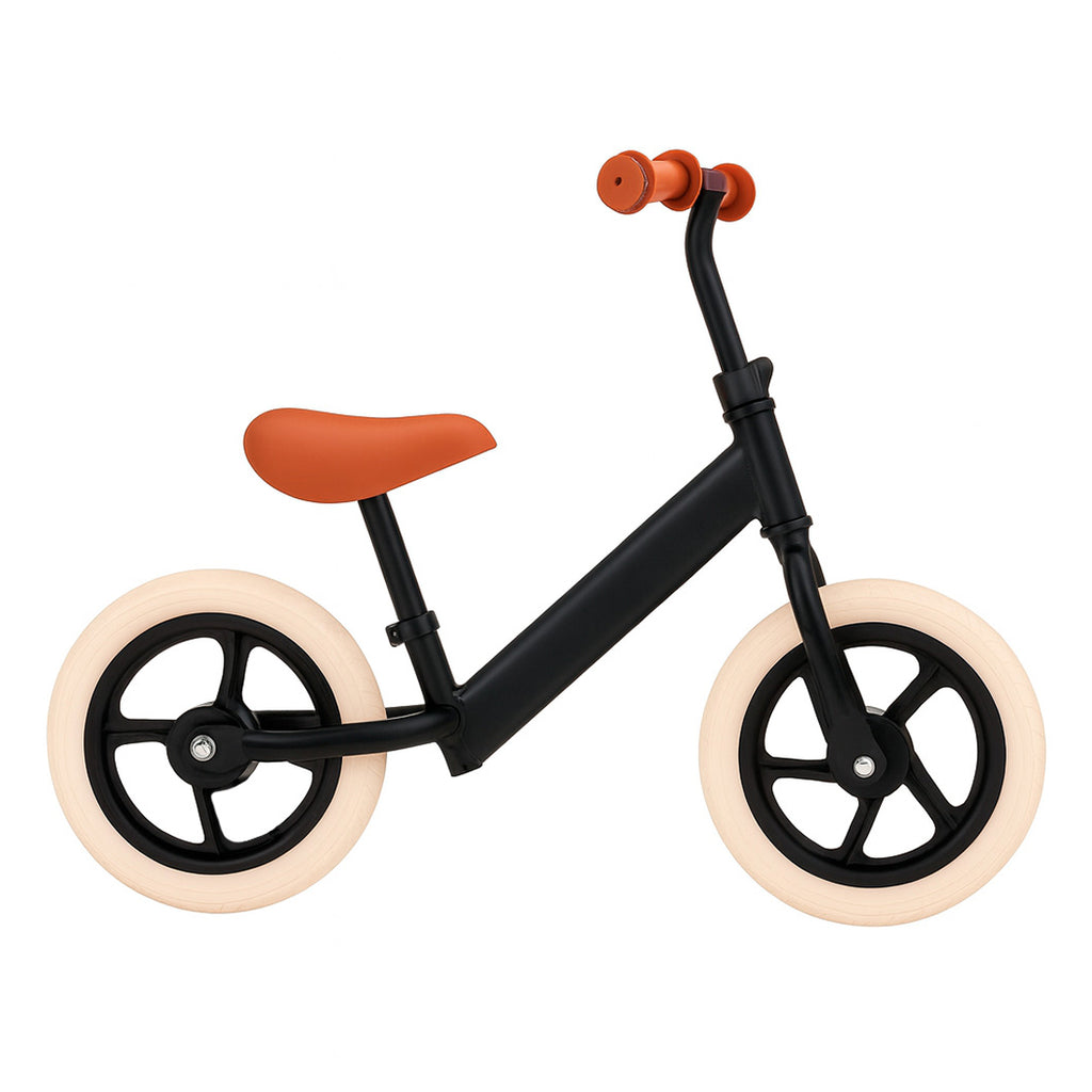 Bicicleta de Equilibrio Infantil sin Pedales Negra