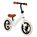 Bicicleta de Equilibrio Infantil sin Pedales Blanca