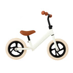 Bicicleta de Equilibrio Infantil sin Pedales Blanca