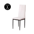 Sillas de Comedor Modernas y Confortables, Emi Blanco