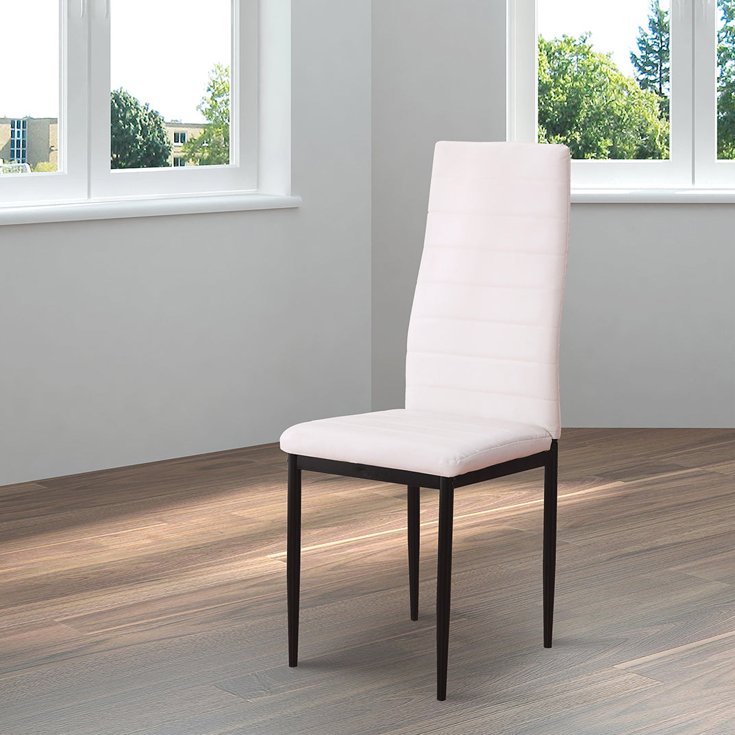 Sillas de Comedor Modernas y Confortables, Emi Blanco