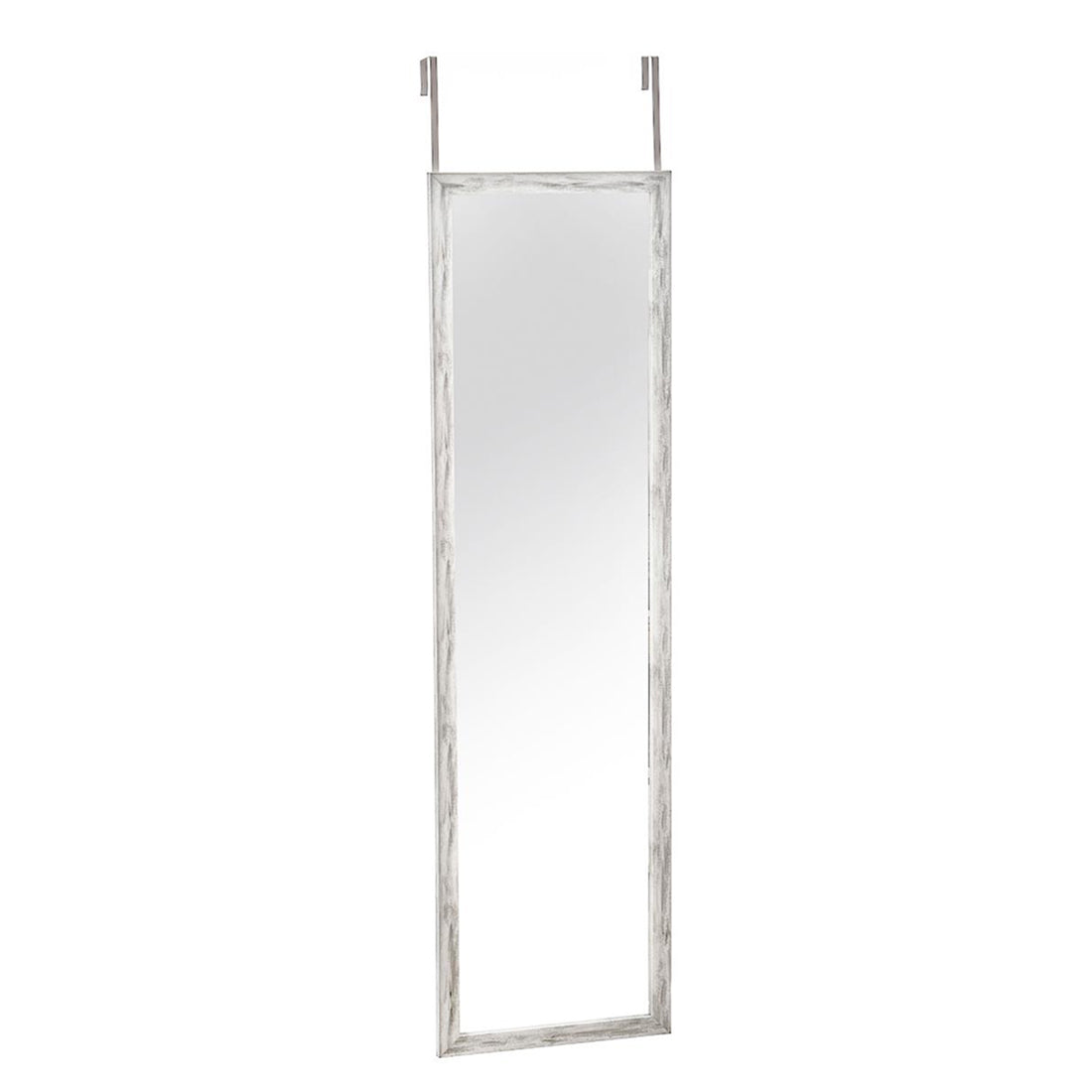 Espejo Colgante de Puerta Rectangular 120×30 cm Gris