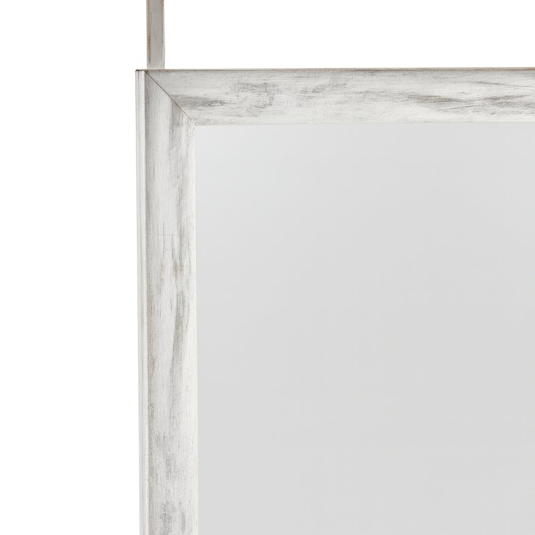 Espejo Colgante de Puerta Rectangular 120×30 cm Gris