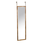Espejo Colgante de Puerta Rectangular 120×30 cm Marrón