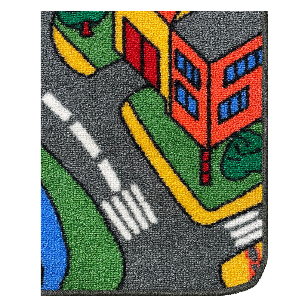 Alfombra Infantil Ciudad Carretera, Modelo A