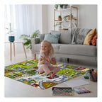 Alfombra Infantil Ciudad Carretera, Modelo B