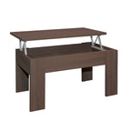 Mesa de Centro Elevable Gala Wengue 46x90x50 cm