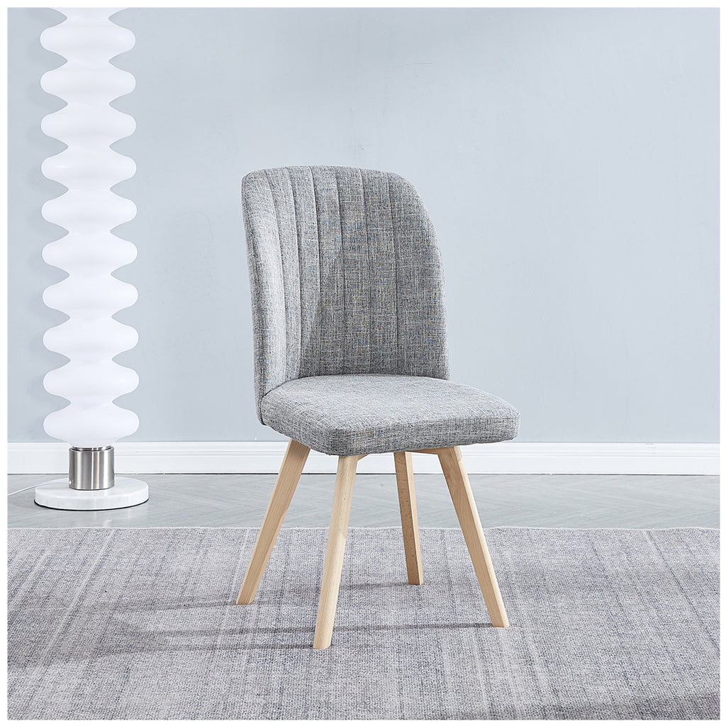 Sillas de Comedor Modernas y Confortables, Lane Gris
