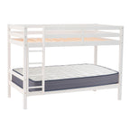 Litera de Madera Maciza con Somier y Escalera Lateral, Olivia