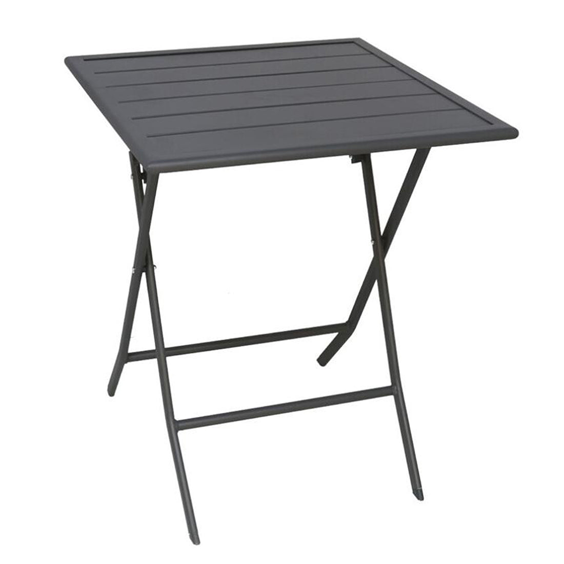 Mesa Plegable de Acero 60x70 cm Antracita