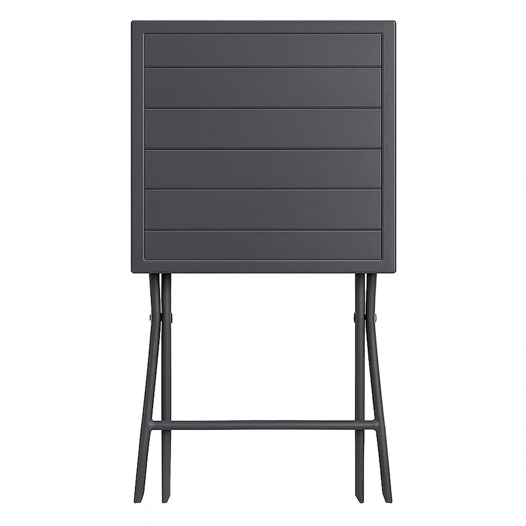 Mesa Plegable de Acero 60x70 cm Antracita