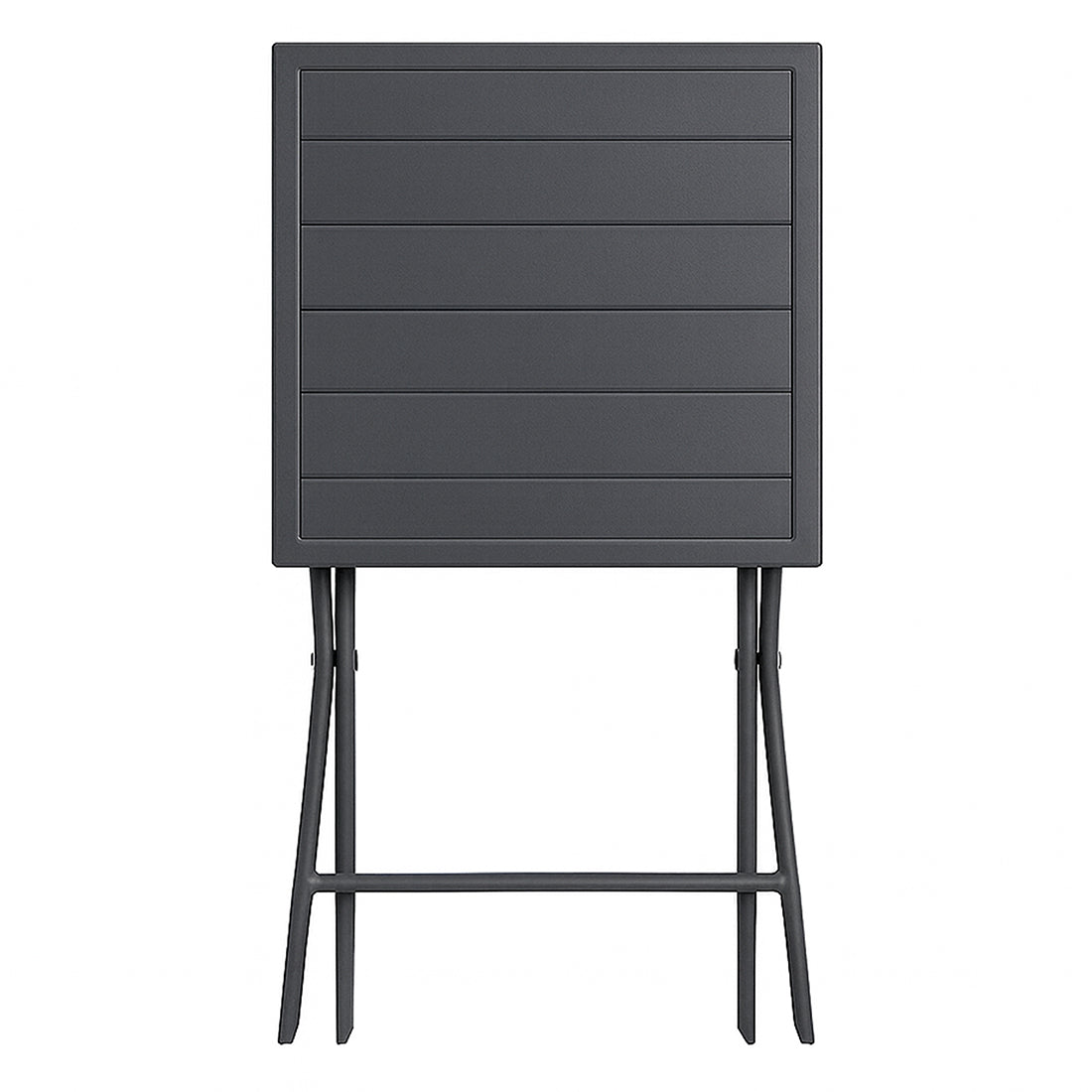 Mesa Plegable de Acero 60x70 cm Antracita