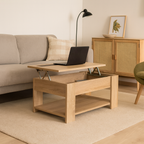 Mesa de Centro Elevable Agueda Cambria 46x90x50 cm