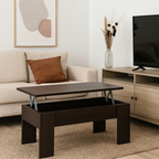 Mesa de Centro Elevable Gala Wengue 46x90x50 cm