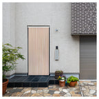 Cortina Mosquitera PVC para Puerta Marrón