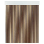 Cortina Mosquitera PVC para Puerta Marrón/Beige