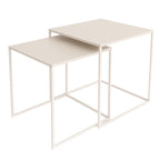 Set 2 Mesas Auxiliares Nido Crema