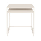 Set 2 Mesas Auxiliares Nido Crema