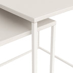 Set 2 Mesas Auxiliares Nido Crema