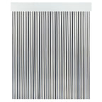 Cortina Mosquitera PVC para Puerta Negro