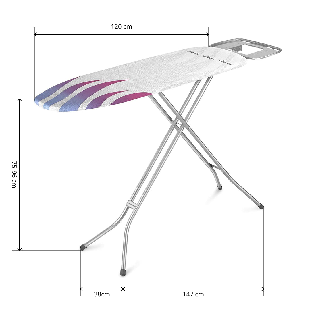 Tabla de Planchar Vileda Total Reflect M 120x38 cm